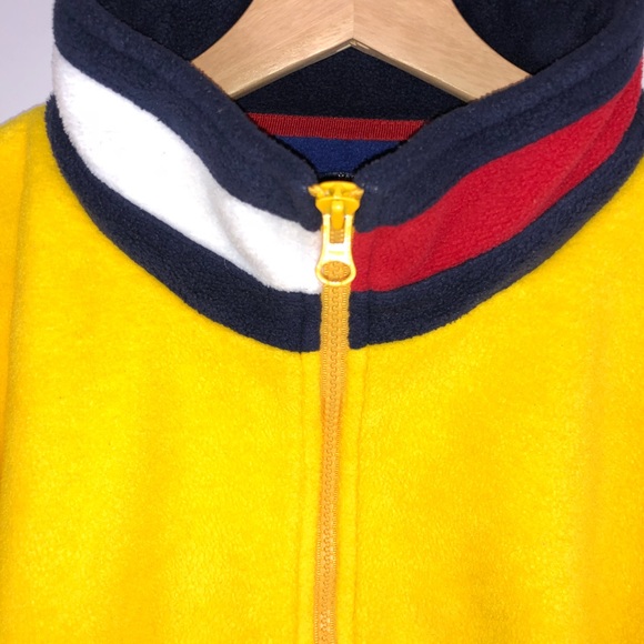 ‼️Sold‼️VTG Tommy Hilfiger Fleece Pullover 1/4 zip - Picture 3 of 5